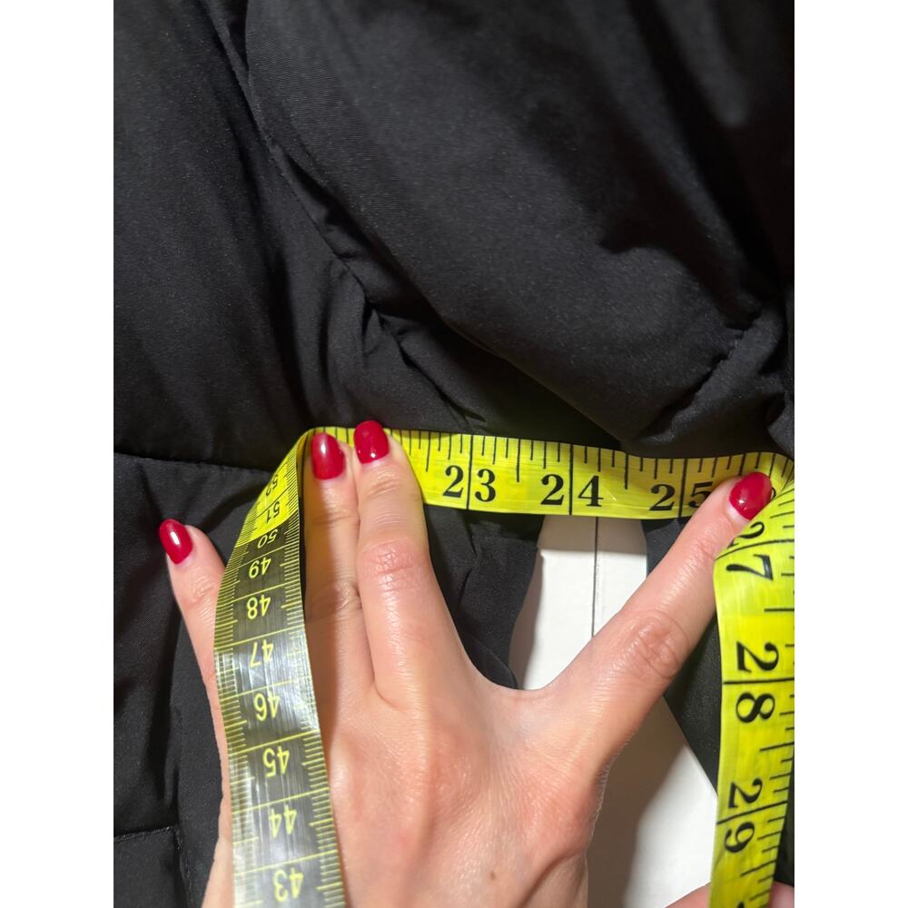 BCBGeneration Black Puffer Jacket Women’s L - Picture 4 of 7